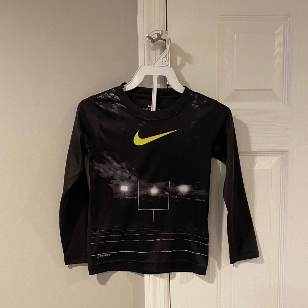 Boys Nike Dri-Fit Long Sleeve Shirt